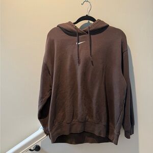 Nike Chocolate Brown Pullover Hoodie
